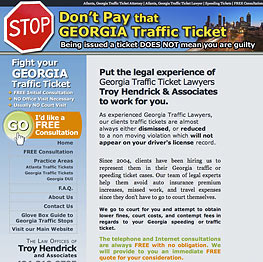 Hendrick traffic Ticket